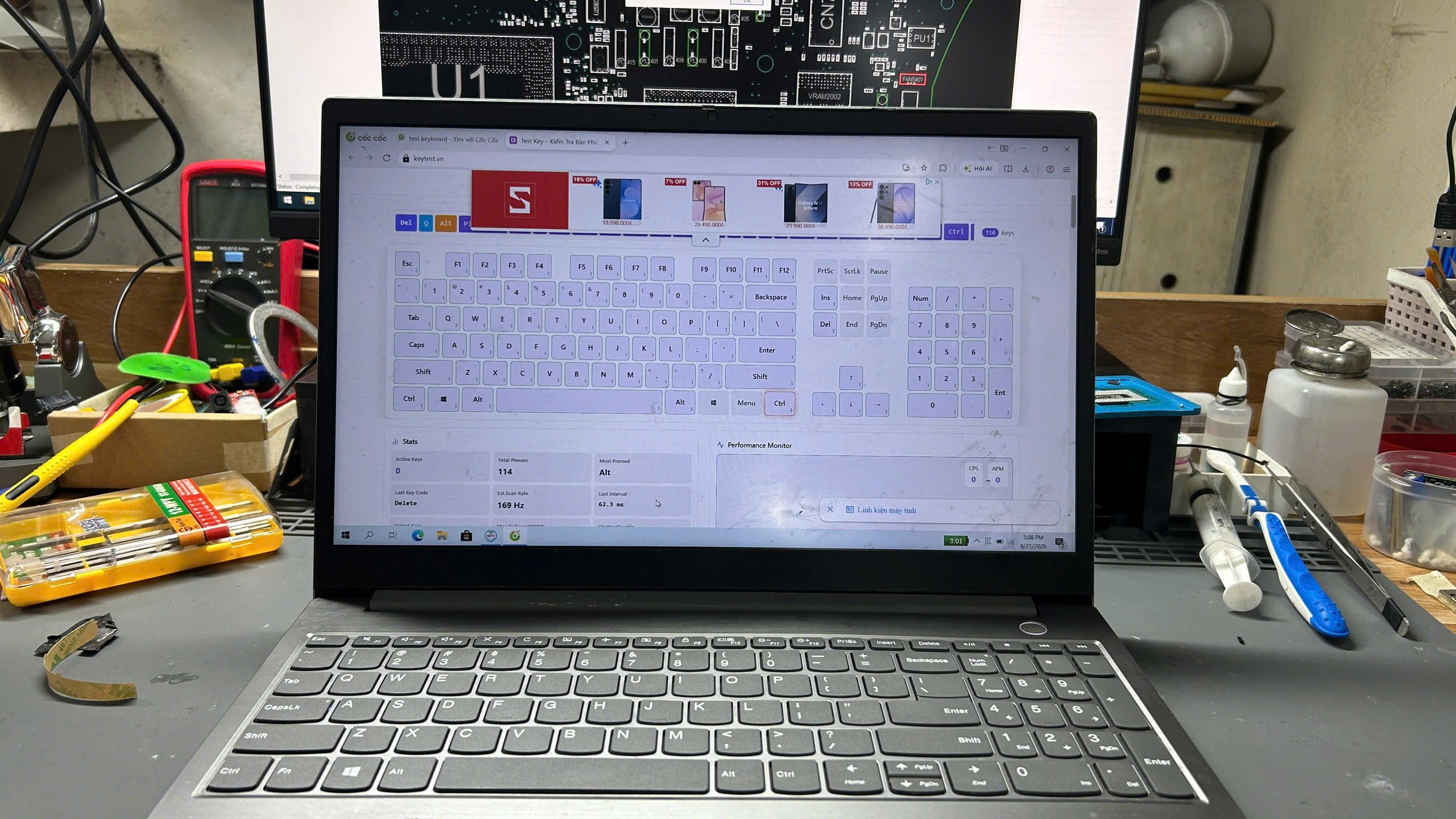 Thay Bàn Phím Lenovo ThinkBook 15 IIL Lấy Ngay Tại Hải Dương - Uy Tín