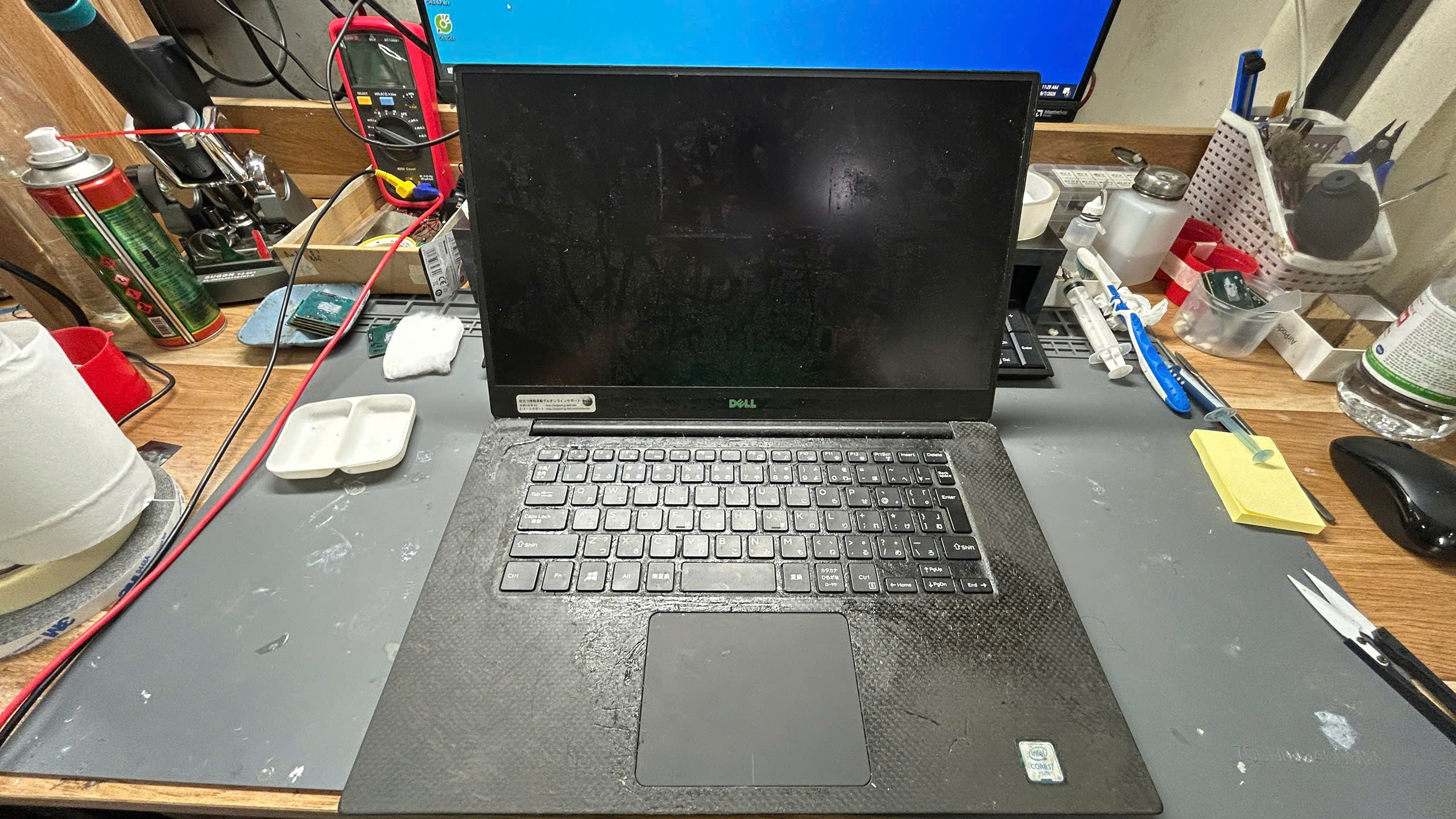Phục Hồi Laptop Dell Bị Bẩn, Ố Vàng, Bong Tróc Tại Hải Dương