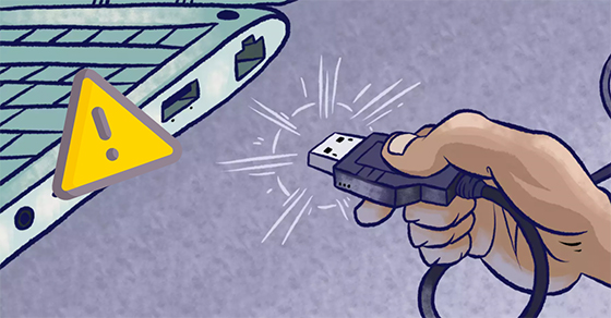 Không nhận thiết bị