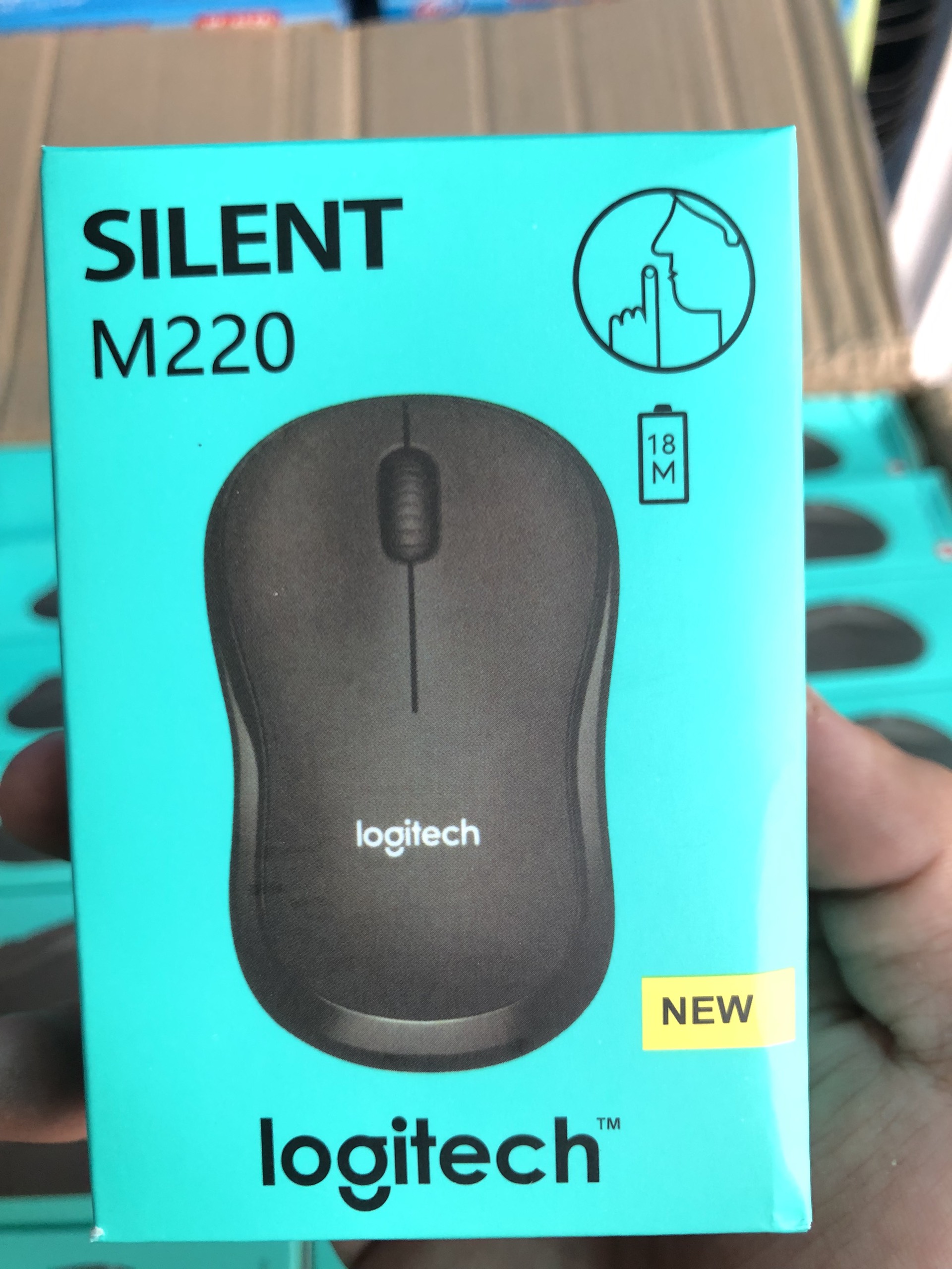 Chuột Không dây Logitech Silent M220