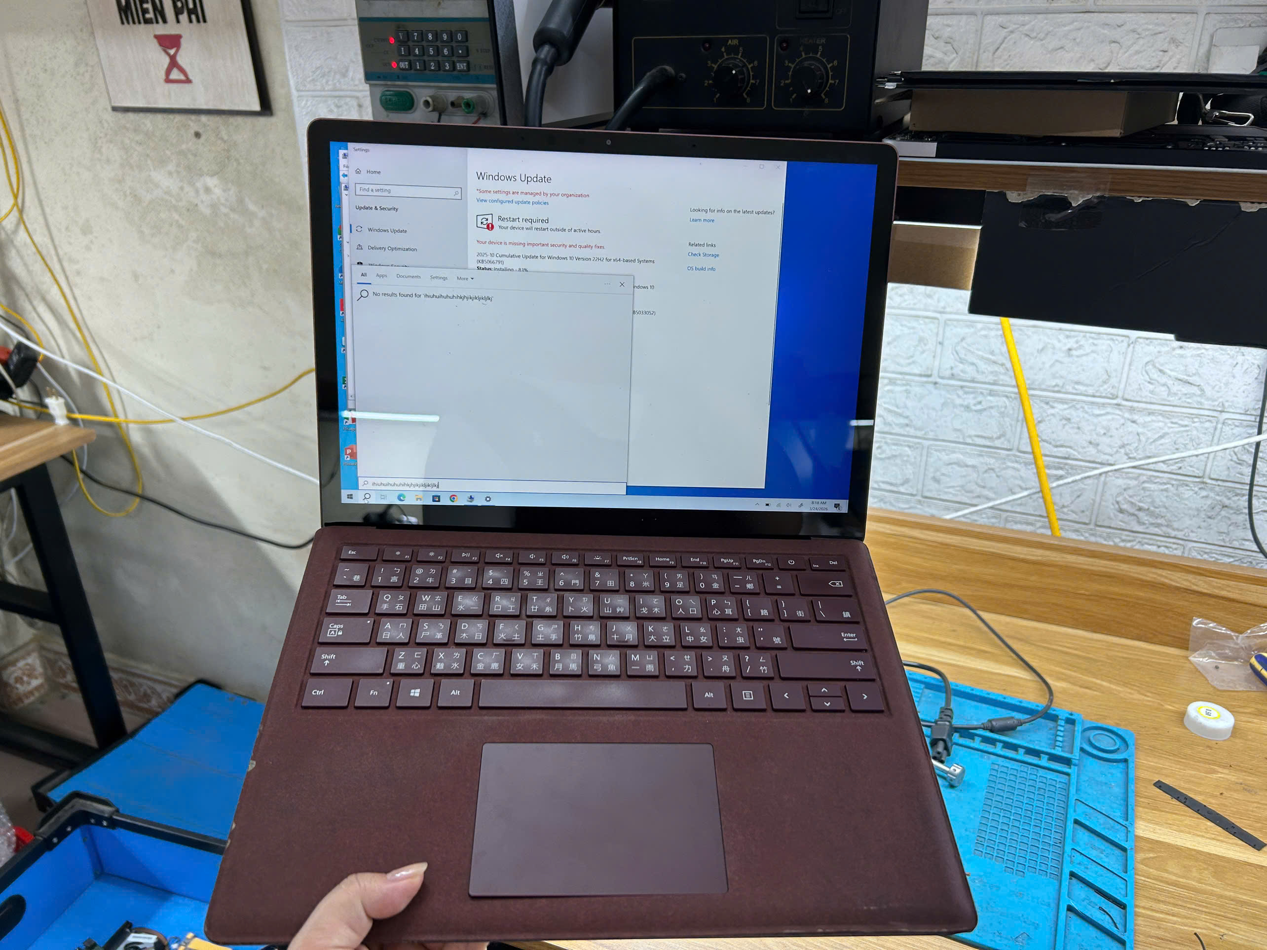 Sửa Surface Uy Tín Tại Hải Dương