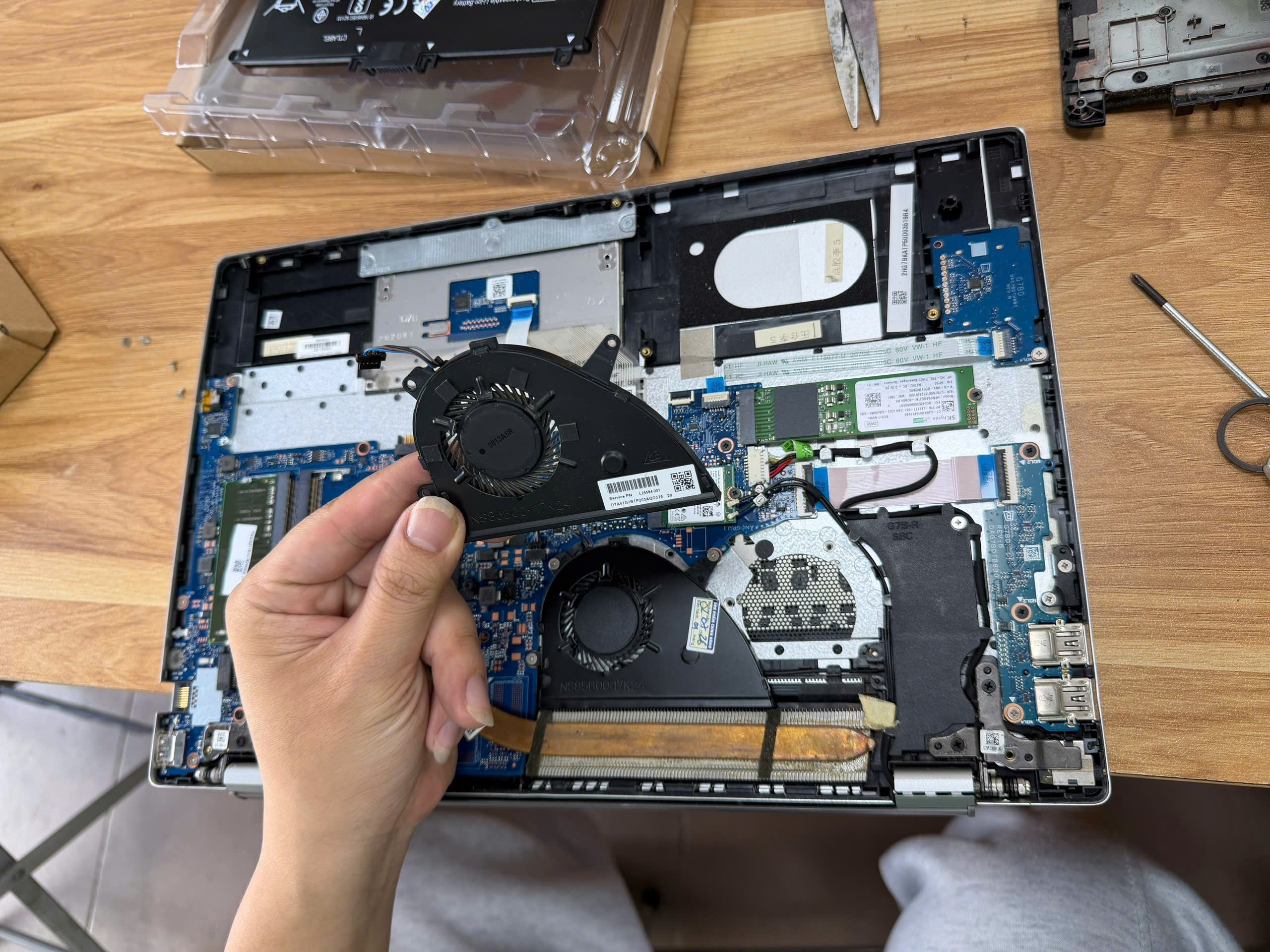 Thay Quạt HP 15-cs Tại Trung Tâm Sửa Chữa Laptop CKV Hải Dương: Lấy Ngay, Uy Tín, Giá Rẻ